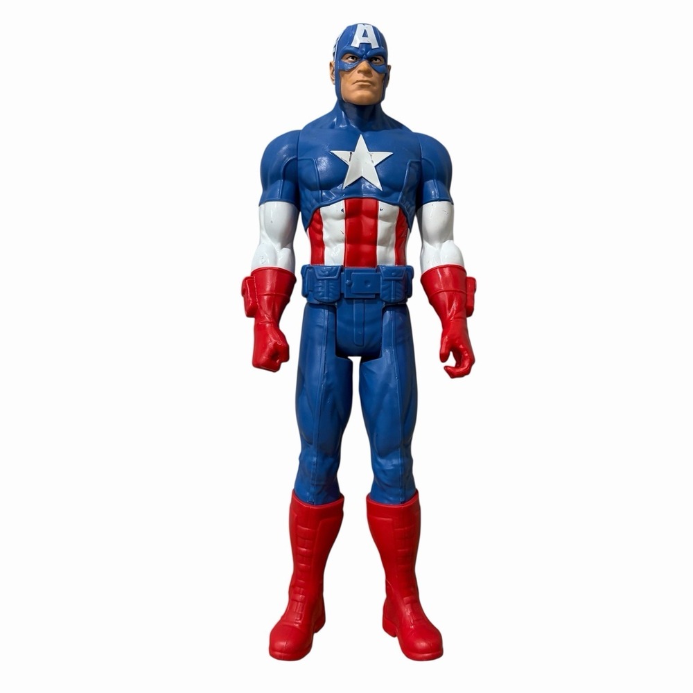 Captain America 12 Inch Action‎ Figure Marvel Avengers Titan 2013 Hasbro